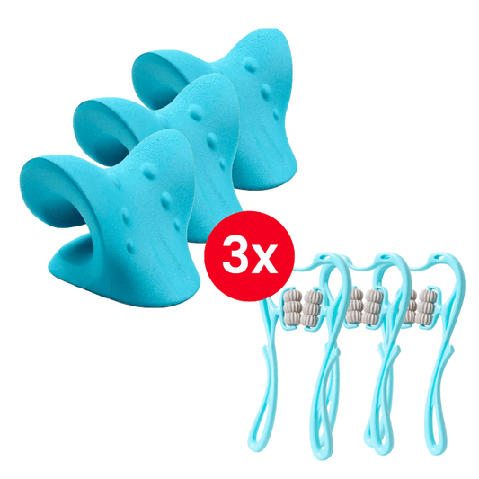 3x Neck Releaser + 3x gratis halsrelax