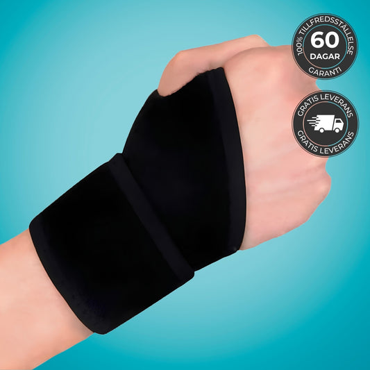 Compression wrist support